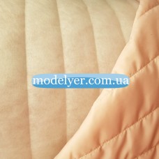 Ткань Плащевка на синтепоне (пудра)